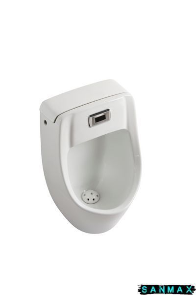 Пісуар підвісний Mixxus Premium Bevel-1002 330x245x545mm з ІЧ-датчиком автоматичного змиву (MP6662) MP6662 фото