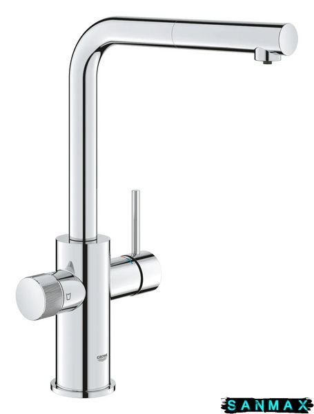Змішувач для кухні для подачі технічної і фільтрованої води Grohe Blue Pure Minta (30590000) 30590000 фото