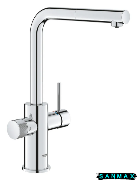 Змішувач для кухні для подачі технічної і фільтрованої води Grohe Blue Pure Minta (30590000) 30590000 фото