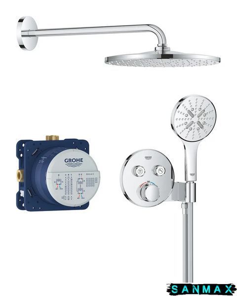Вбудована душова система Grohe Rainshower Mono 310 Grohe Grohtherm SmartControl (34866000) 34866000 фото