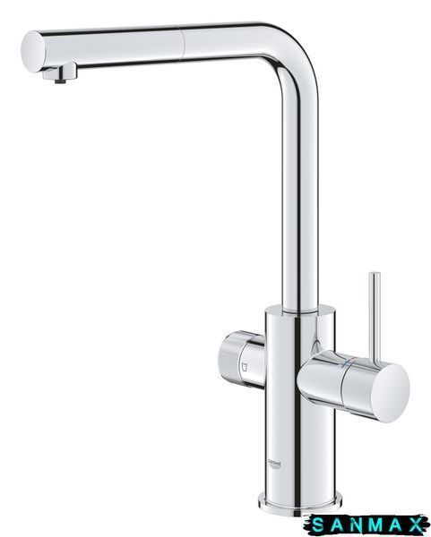Змішувач для кухні для подачі технічної і фільтрованої води Grohe Blue Pure Minta (30590000) 30590000 фото