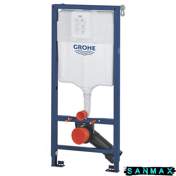 Інсталяційний комплект пневмо Grohe Set Унітаз Quadro-0301-T3 + Інсталяція 38536001 + панель 38732000 (38536001QUADRO0301T3) 38536001QUADRO0301T3 фото