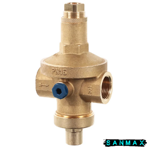 Редуктор тиску Roho R1203-050 - 1/2" ВВ, PN16 (1,5-7 бар) мембранний (RO0147) RO0147 фото