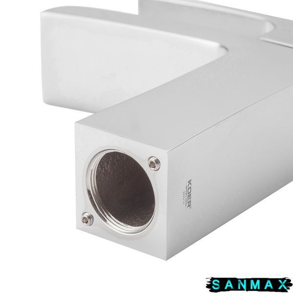 Змішувач для умивальника водоспад, хром Koer KB-14007-01 (KR3446) KR3446 фото