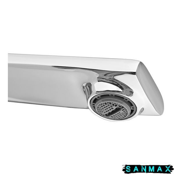 Вбудований змішувач для умивальника Haiba Bavariya 001 Wall Хром (HB3961) HB3961 фото