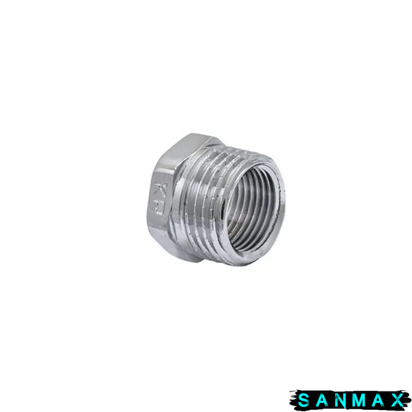 Футорка хромована 3/8х1/2 Koer KF.F0406.Chr (KF0133) KF0133 фото
