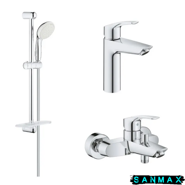 Набір змішувачів 3 в 1 Grohe Eurosmart (UA123248M0) UA123248M0 фото