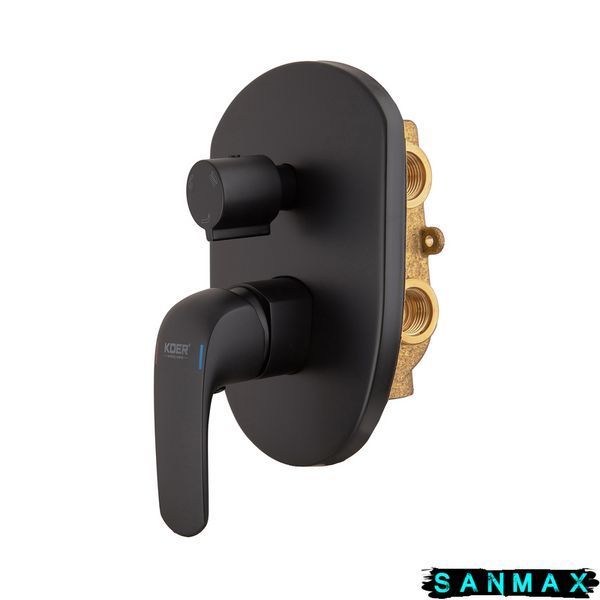 Вбудована душова система Koer KB-64008-05 Чорна (KR3477) KR3477 фото