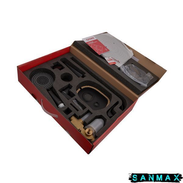 Вбудована душова система Koer KB-64008-05 Чорна (KR3477) KR3477 фото