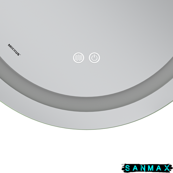 Дзеркало Mixxus Premium Ellipse MV05-80x60-Reverse (Led Touch, Anti-fog, димер (3-6,5kK)) (MP6642) MP6642 фото