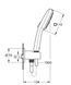Душовий набір Grohe Tempesta Cube 110, 3 режими (26910003) 26910003 фото 9