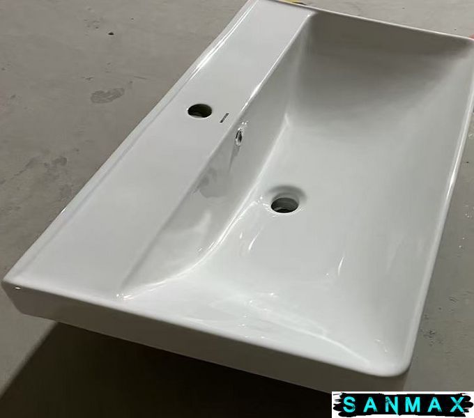 Умивальник накладний керамічний Mixxus Premium Style-1503 800х480х190mm з отвором під змішувач та переливом (MP6500) MP6500 фото