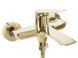 Змішувач для ванни та душу Rea Avalon Золото настінний з виливом REA-B1129 фото 2