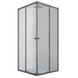Душова кабіна без піддону Mixxus Cubic SC01-90x90x185-TR Графіт прозоре скло 4мм (MI6907) MI6907 фото 1