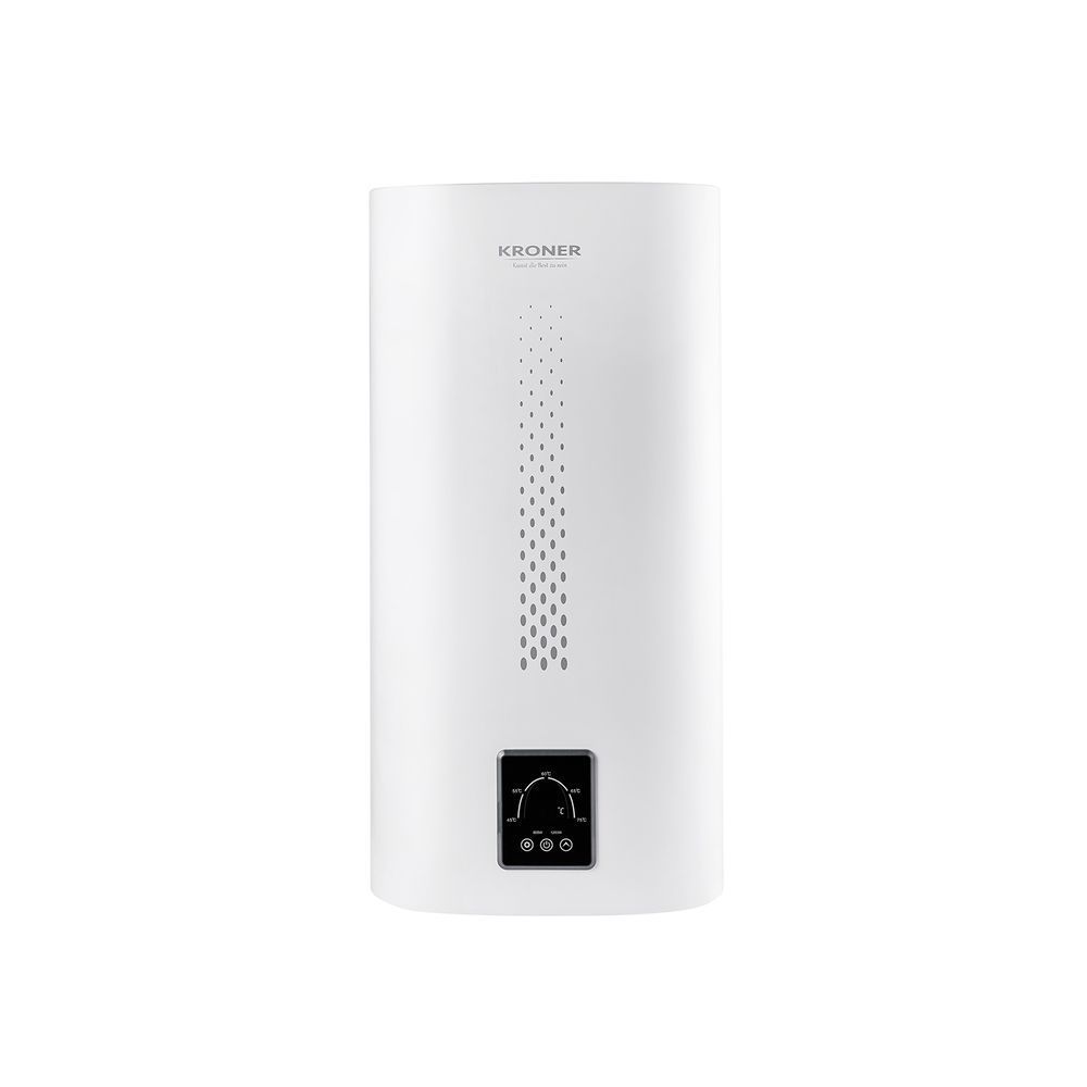 Бойлер Kroner 50л Flacher K50F2-D плоский вертикальний сухий тен 2 кВт (CV031150) CV031150 фото