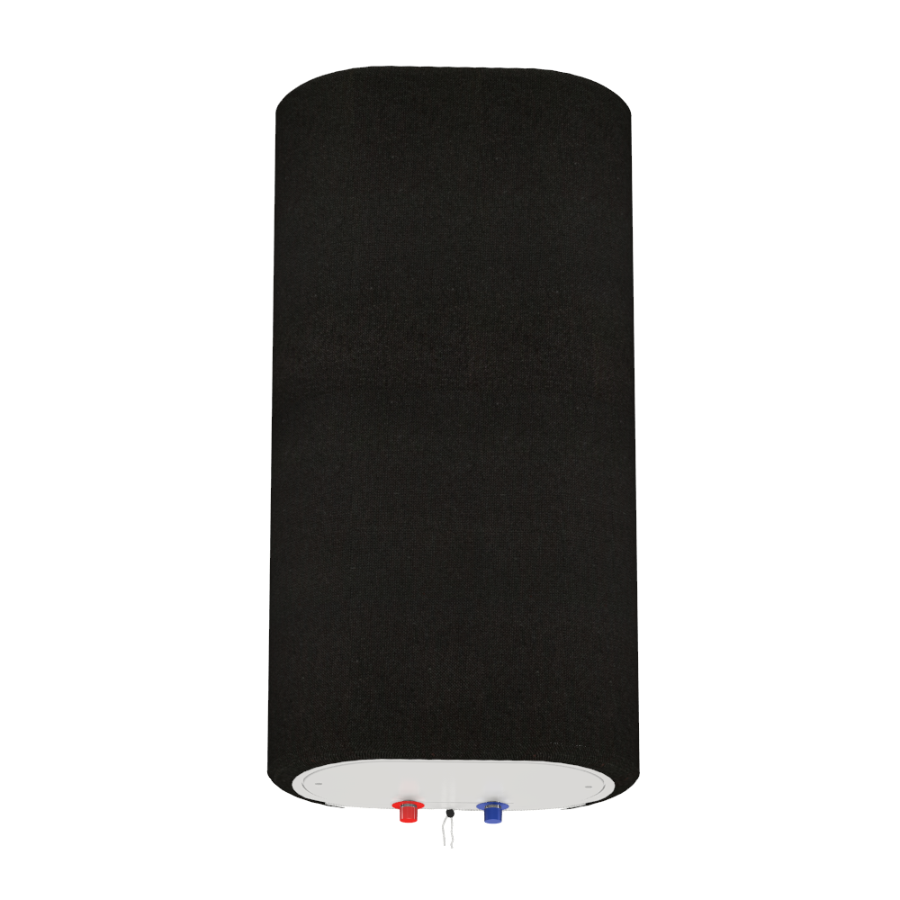 Декоративний чохол для бойлера WILLER IV50DR-Brig (Габардин чорний / 880х860мм / 65-1) 2119 фото