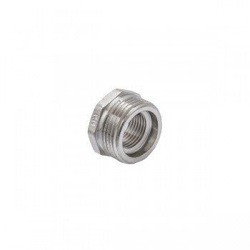 Футорка нікельована 1/2х1 Koer KF.F0610 (KR3332) KR3332 фото