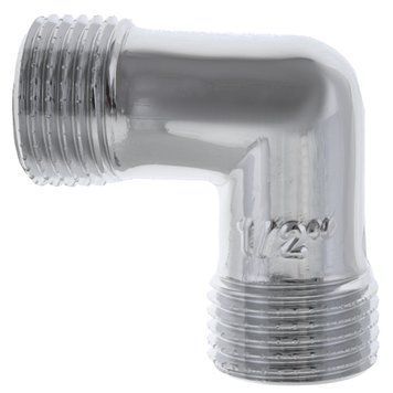 Кут хромований 1/2 зовнішня-зовнішня Koer KF.L06M.CHR (KF0130) KF0130 фото