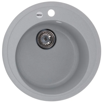 Мийка кухонна Zerix ZS-510R-09 Сіра (ZX4535) ZX4535 фото