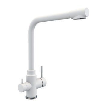 Змішувач під фільтр Platinum KT 8201 (8626) Білосніжний SP000033364 фото