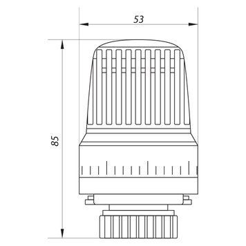 Термоголовка M30x1.5 Koer KR.1330 (KR2676) KR2676 фото