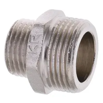 Ніпель нікельований 1/2х3/4 Koer KF.N0608 (KR2994) KR2994 фото