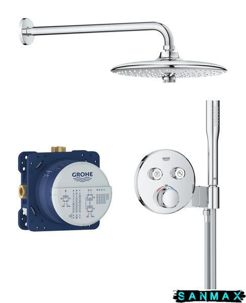Вбудована душова система Grohe Euphoria 260 Grohe Grohtherm SmartControl (34867000) 34867000 фото