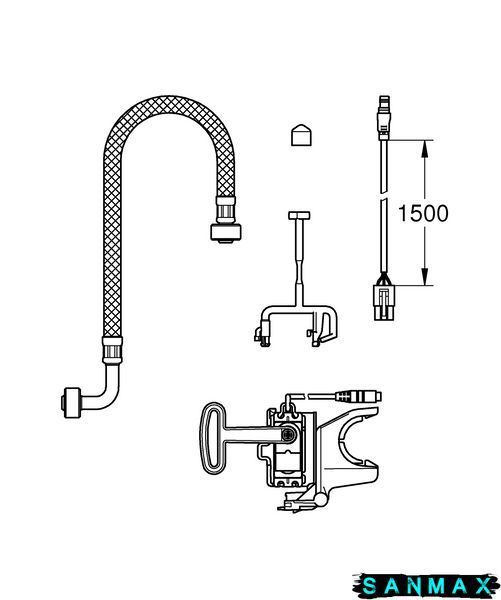 Монтажний комплект Grohe (46944001) 46944001 фото