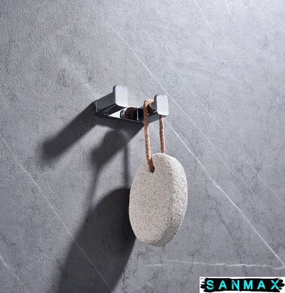 Гачок подвійний Koer AS-0101-2-01 колір хром глянець (KR6157) KR6157 фото