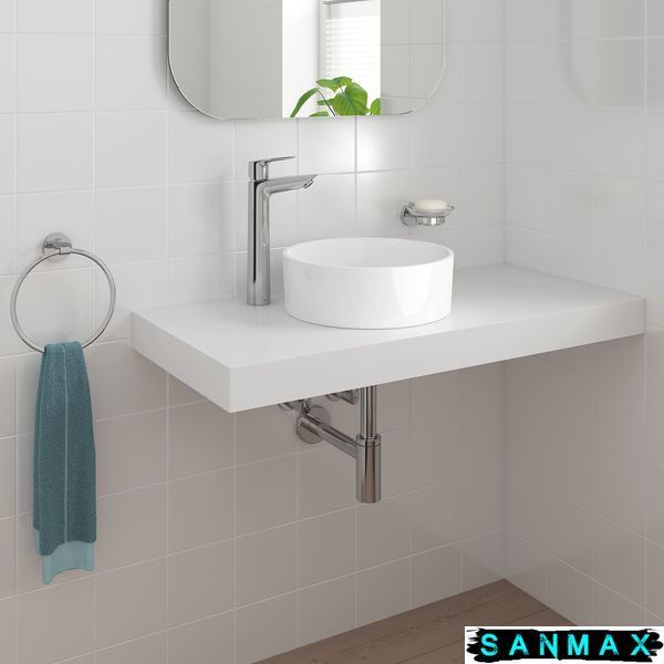 Змішувач на стільницю для умивальника XL-розміру Grohe BauLoop New (23764001) 23764001 фото