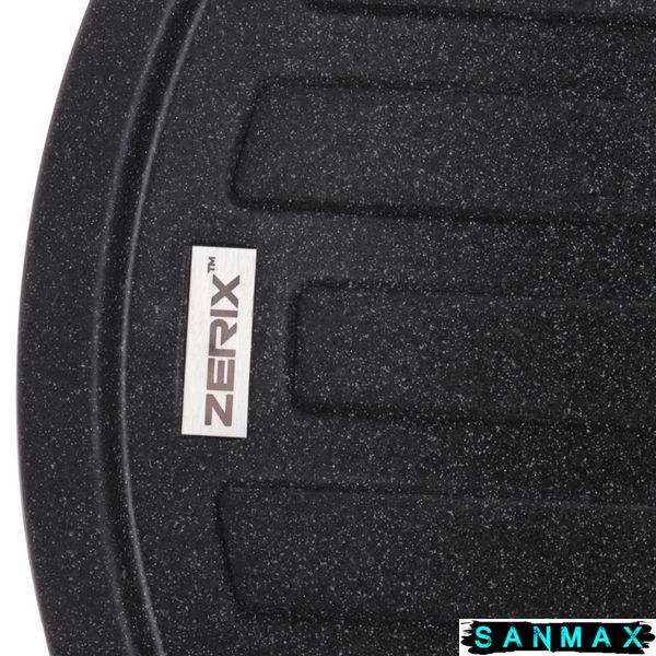 Мийка кухонна Zerix ZS-7750R-13 Графіт (ZX4561) ZX4561 фото