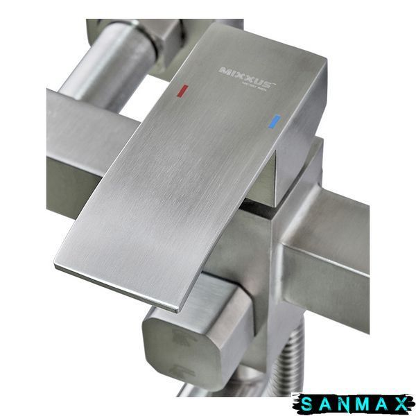 Змішувач для ванни Mixxus Ama-006 Euro Нерж (MI6174) MI6174 фото