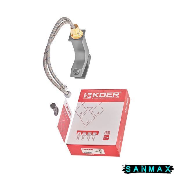Змішувач для умивальника Koer KB-10007-07 Графіт (KR5150) KR5150 фото