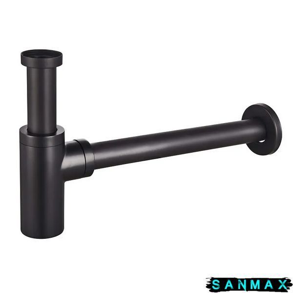 Сифон для умивальника Champion Siphon-02 Чорний 1 1/4'' (Чорний) (CH0369) CH0369 фото