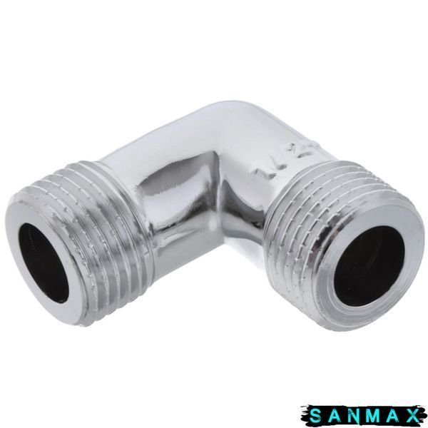 Кут хромований 1/2 зовнішня-зовнішня Koer KF.L06M.CHR (KF0130) KF0130 фото