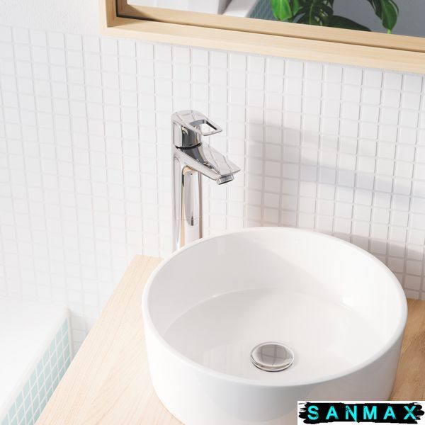 Змішувач на стільницю для умивальника XL-розміру Grohe BauLoop New (23764001) 23764001 фото