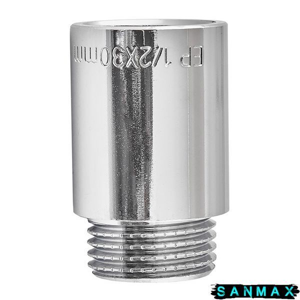 Подовжувач Europroduct EP.E030.Chr - 1/2"MF-30мм хром (EP6125) EP6125 фото