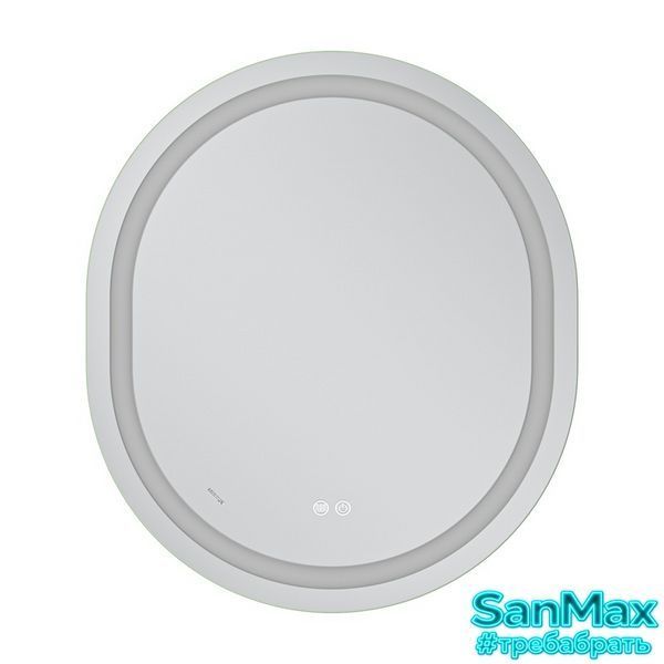 Дзеркало Mixxus Premium Ellipse MV05-80x70-Reverse (Led Touch, Anti-fog, димер (3-6,5kK)) (MP6643) MP6643 фото