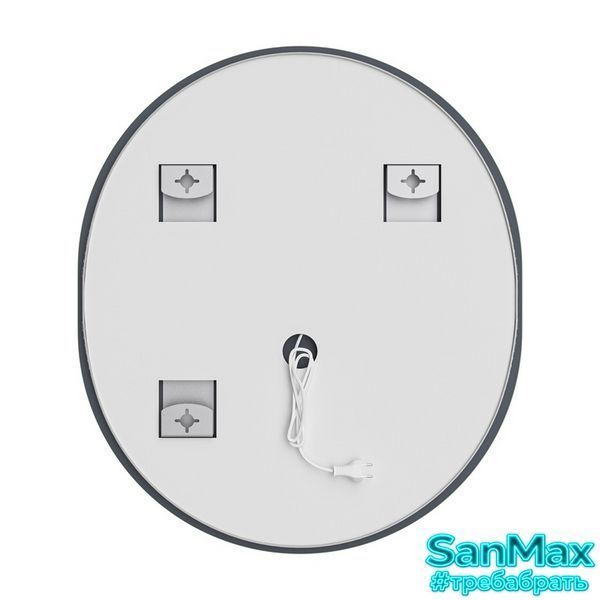 Дзеркало Mixxus Premium Ellipse MV05-80x70-Reverse (Led Touch, Anti-fog, димер (3-6,5kK)) (MP6643) MP6643 фото