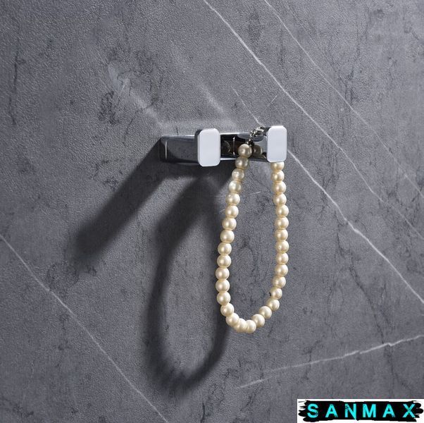 Гачок подвійний Koer AS-0101-2-01 колір хром глянець (KR6157) KR6157 фото