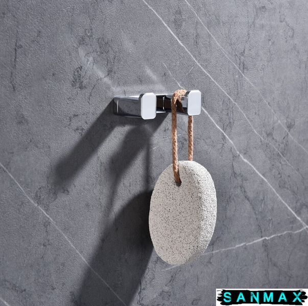 Гачок подвійний Koer AS-0101-2-01 колір хром глянець (KR6157) KR6157 фото