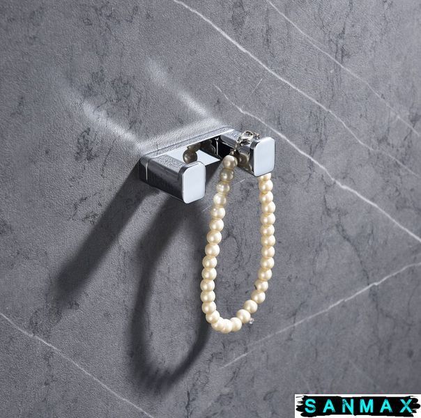 Гачок подвійний Koer AS-0101-2-01 колір хром глянець (KR6157) KR6157 фото