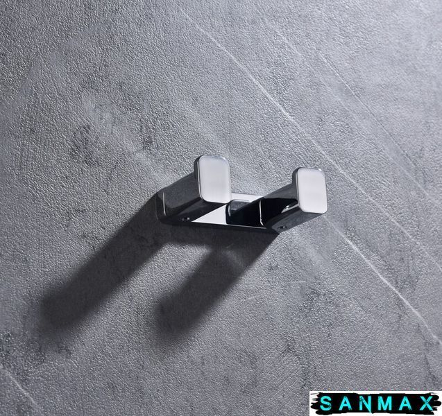 Гачок подвійний Koer AS-0101-2-01 колір хром глянець (KR6157) KR6157 фото