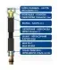 Шланг для води до змішувача з нейлону 1/2 М10 Коротка 80 см Aquastrong (AS18080) AS18080 фото 2