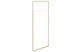 Кабіна walk in Basco Icon Gold 120x200-280 скло прозоре, профіль золотий ICG-120-200C фото 1