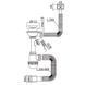 Сифон для кухні Mixxus SK-02-B 3 1/2"x40 з нерж.сіткою, відведенням для пральної машини, гнучким прямок. переливом (MI8195) MI8195 фото 2