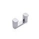 Гачок подвійний Koer AS-0101-2-01 колір хром глянець (KR6157) KR6157 фото 4