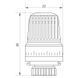 Термоголовка M30x1.5 Koer KR.1330 (KR2676) KR2676 фото 1