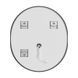 Дзеркало Mixxus Premium Ellipse MV05-80x70-Reverse (Led Touch, Anti-fog, димер (3-6,5kK)) (MP6643) MP6643 фото 8