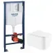 Інсталяційний комплект пневмо Grohe Set Унітаз Diverse-0301-T1 + Інсталяція 38772001 панель Хром (38772001DIVERS0301T1) 38772001DIVERS0301T1 фото 1